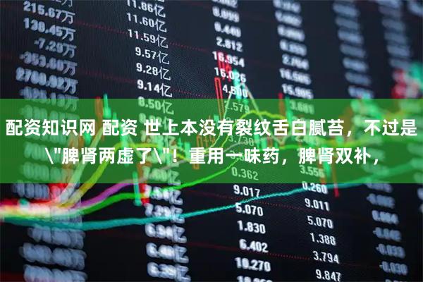 配资知识网 配资 世上本没有裂纹舌白腻苔，不过是